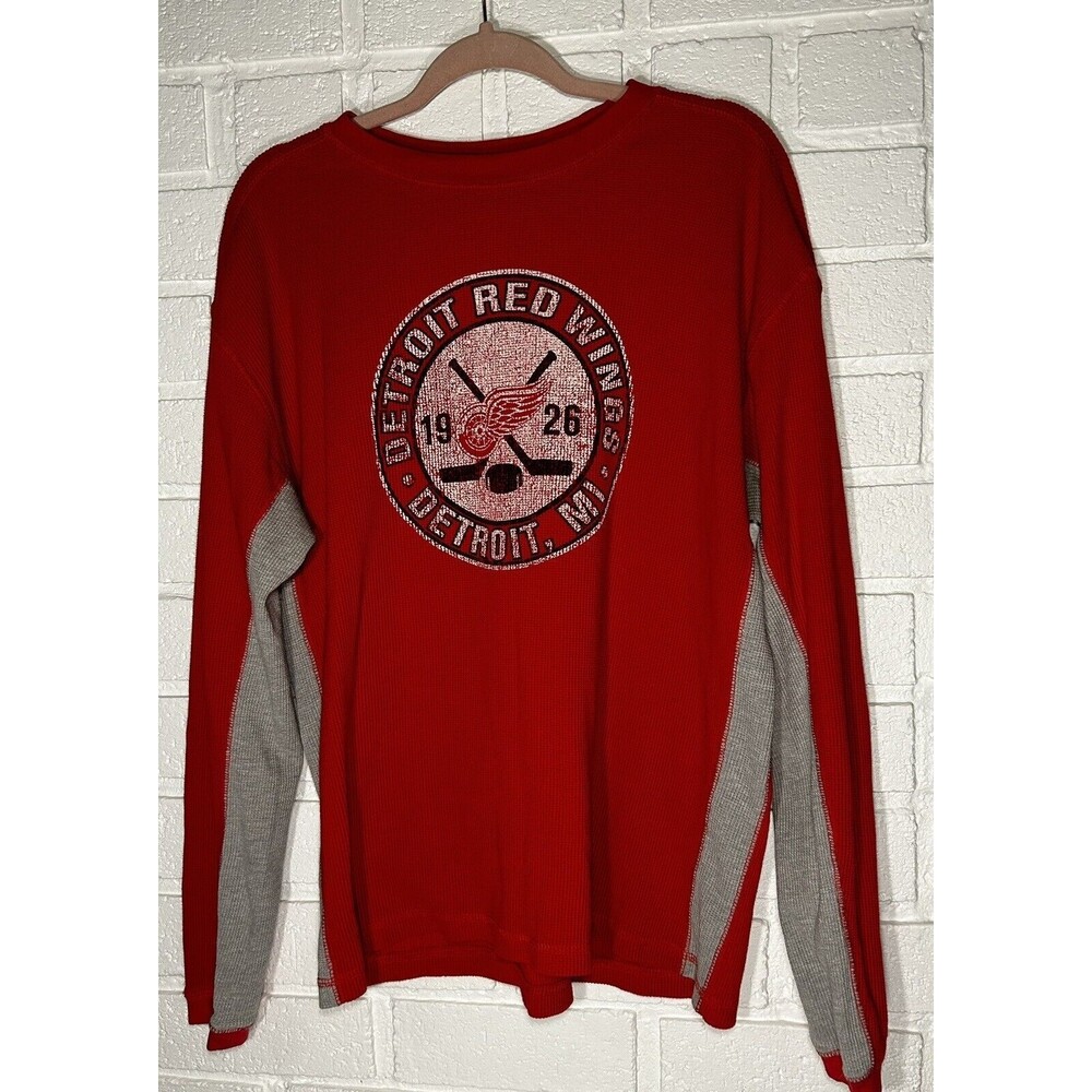 Detroit Red Wings NHL Long Sleeve Thermal Medium